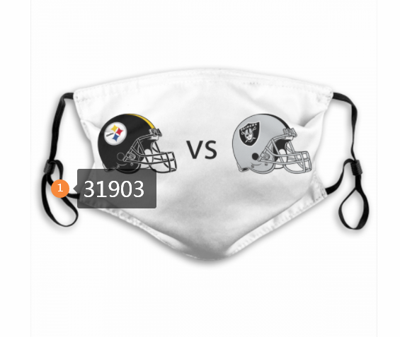 NFL Pittsburgh Steelers 492020 Dust mask with filter